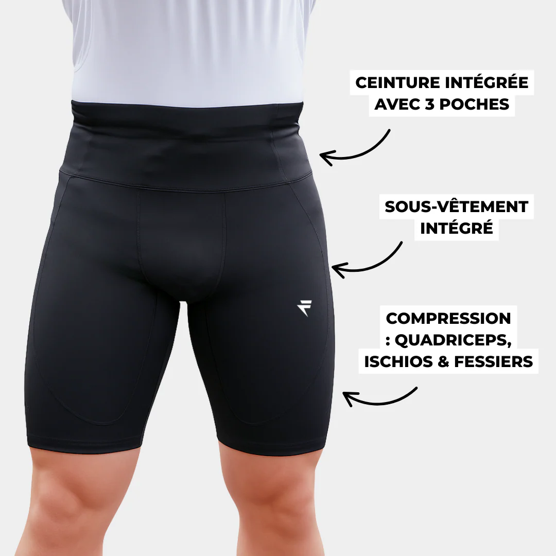 Cuissard de Compression avec Ceinture - Image 3